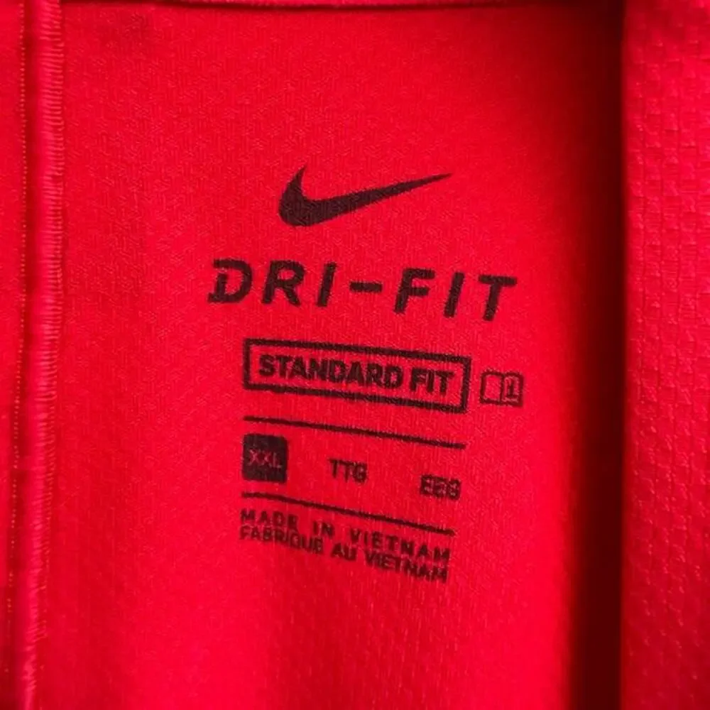 Nike Ohio State Shirt Golf Standard Fit Buckeyes Tiger Woods Collection XXL‎ NWT
